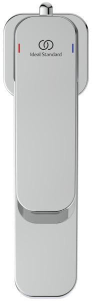 Ideal Standard Tonic II Waschtischarmatur Chrom 126 mm mit Ablaufgarnitur und 5 l/min