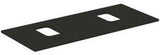 IDEAL STANDARD i.life B Waschtischplatte 1202x507x18 mm Weiß matt – 2 Ausschnitte