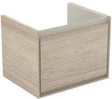 IDEAL STANDARD Connect Air Waschtischunterschrank 530 mm, 1 Auszug, Weiß glänzend/matt