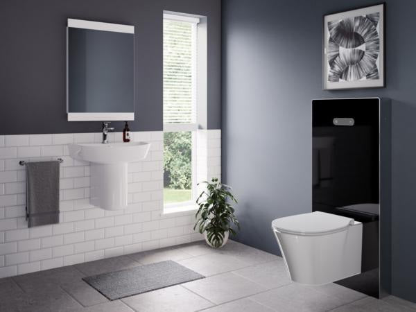 Ideal Standard Connect Air Waschtischarmatur Slim Chrom 5 l/min ohne Ablaufgarnitur 107 mm Ausladung