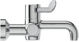 Ideal Standard Wand-Waschtisch-Thermostat Ceraplus Safe SQ Ausladung 240 mm Chrom