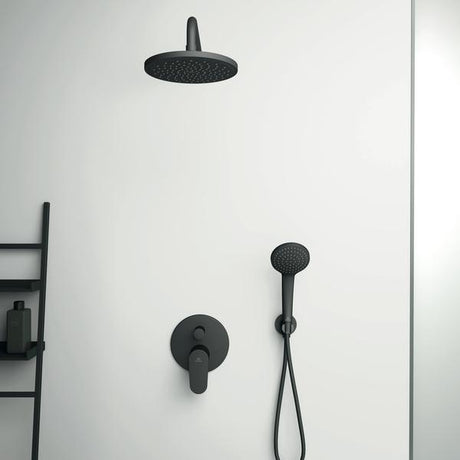Ideal Standard Idealrain Funktionshandbrause 100 mm Silk Black mit Antikalksystem