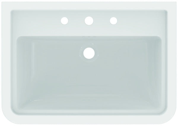 Ideal Standard Waschtisch Calla 3 Hahnlöcher mit Überlauf 715x500x175 mm Weiß
