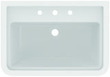 Ideal Standard Waschtisch Calla 3 Hahnlöcher mit Überlauf 715x500x175 mm Weiß