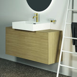 Ideal Standard Waschtischarmatur JOY Brushed Gold, 110 mm Ausladung, ohne Ablaufgarnitur