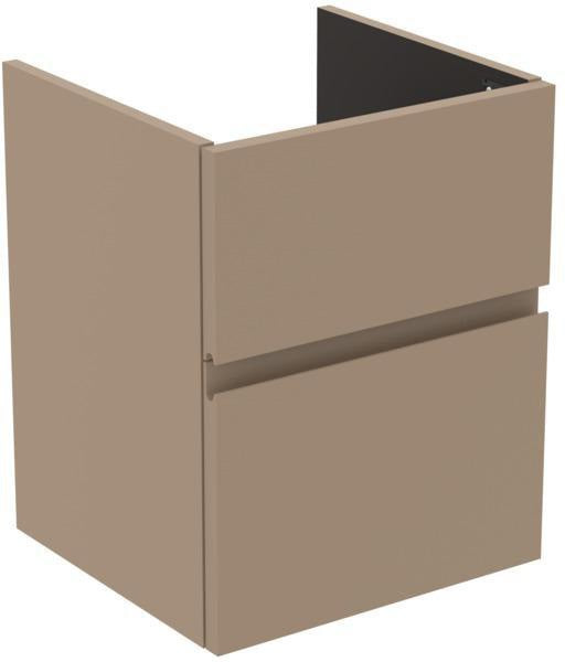 Ideal Standard Finesse Waschtischunterschrank 430 mm, 2 Auszüge, Greige matt, wandhängend