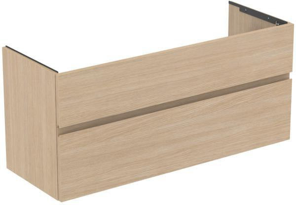 Ideal Standard Finesse Möbelwaschtischunterschrank 1200 mm, 2 Auszüge, Greige matt