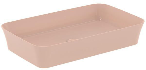 IDEAL STANDARD Ipalyss Schale 650x400x120 mm Seidenweiß – Aufsatzwaschtisch ohne Hahnloch & Überlauf