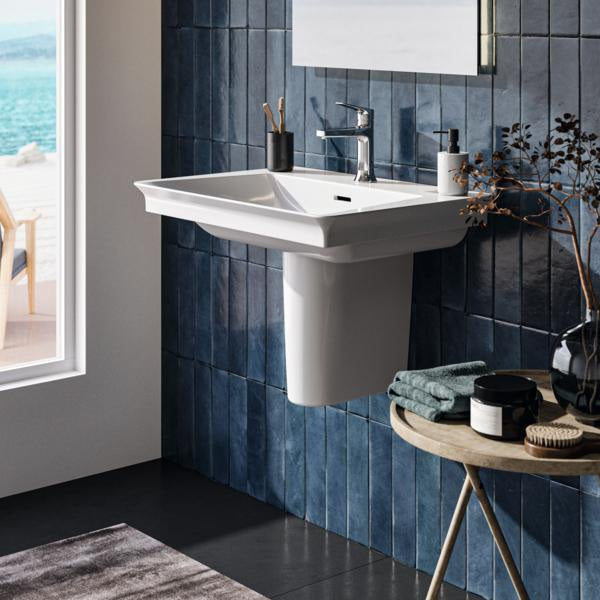 Ideal Standard La Dolce Vita Möbelwaschtisch 660 mm, 1 Hahnloch, mit Überlauf, Weiß
