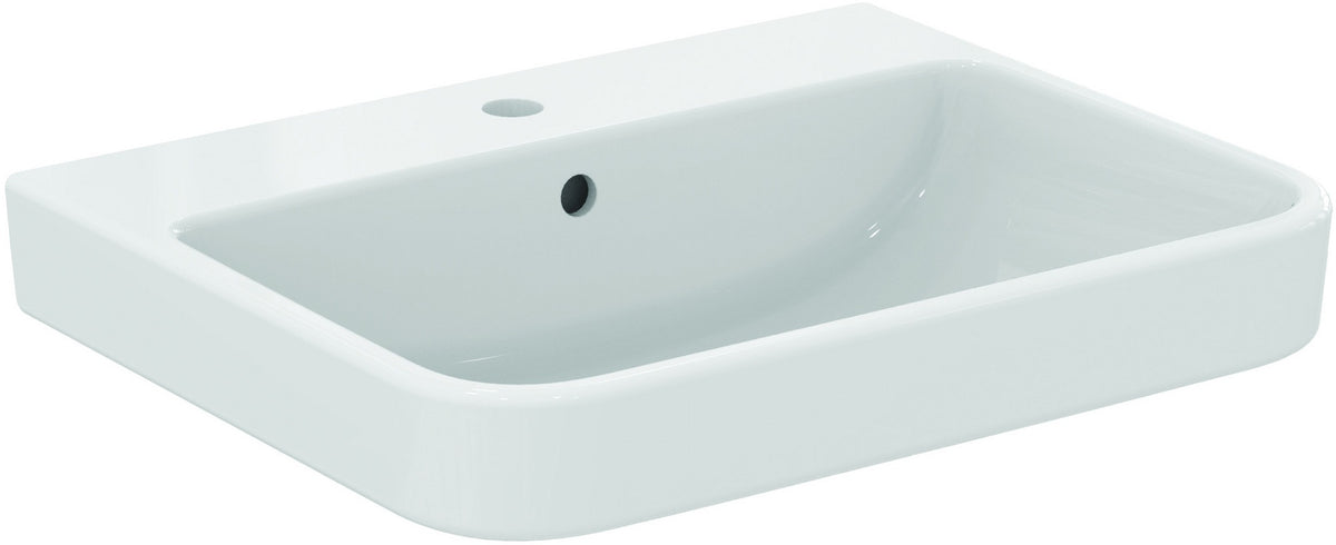 Ideal Standard i.life B Waschtisch 600 mm Weiß mit IdealPlus Beschichtung