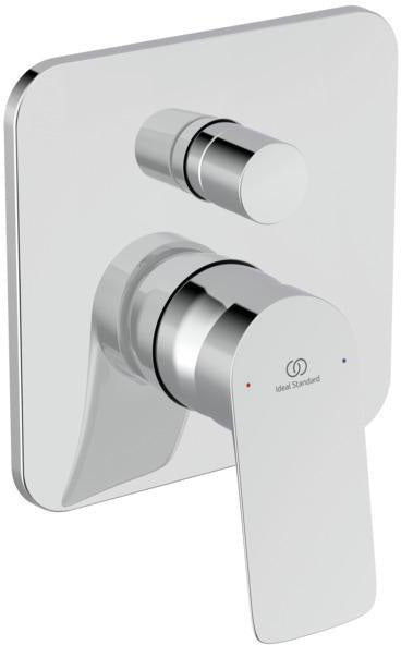 IDEAL STANDARD Ceralife C Badearmatur Unterputz Chrom – Wannenfüll-Einhandhebelmischer