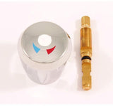 Ideal Standard Meloh Temperier-Oberteil G1/2 Chrom – Ersatzteil für präzise Temperaturregelung