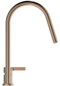 Ideal Standard Gusto Küchenarmatur 243 mm Ausladung Sunset Rose Einhebel-Spültischbatterie