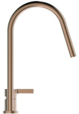 Ideal Standard Gusto Küchenarmatur 243 mm Ausladung Sunset Rose Einhebel-Spültischbatterie