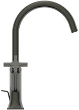 Ideal Standard Joy Neo Waschtischarmatur mit Ablaufgarnitur, Ausladung 169 mm, Kreuzgriffe, Chrom