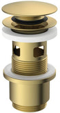IDEAL STANDARD Push-Open Ventil für Waschtisch mit Überlauf – Brushed Gold