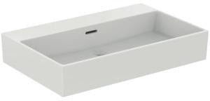 IDEAL STANDARD Extra Aufsatzwaschtisch 700x450mm Weiß ohne Hahnloch mit Überlauf
