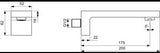 Ideal Standard Extra Wandauslauf 175 mm Chrom – DN 15 mit Luftsprudler