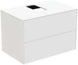 Ideal Standard Conca WT-Unterschrank 802 mm, 2 Auszüge, Push-Open, Anthrazit