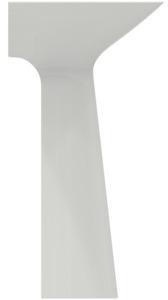 Ideal Standard Säulenwaschtisch Tipo-Z 740x470x900 mm Weiß mit Überlauf und 1 Hahnloch