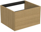 Ideal Standard Conca WT-Unterschrank 600 mm Eiche geflammt, 1 Auszug mit Push-Open