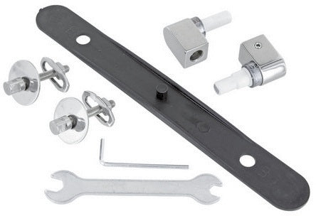 Ideal Standard Befestigungssatz Softmood für WC-Sitz Softclose, Edelstahl