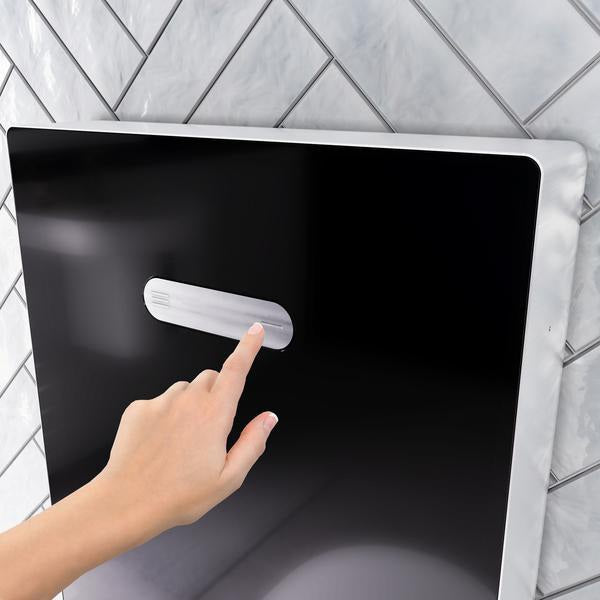 Ideal Standard WC-Element Neox ProSys für Wand-WC, Schwarz – Selbsttragend, 2/7 L Spülung