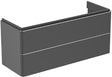 IDEAL STANDARD Adapto Obere Schubladenfront 1170 mm Anthrazit matt für Waschtischunterschrank