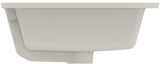 Ideal Standard Strada Unterbauwaschtisch 595x435x170mm Weiß ohne Hahnloch mit Überlauf