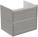 IDEAL STANDARD Connect Air Waschtischunterschrank 600 mm, 2 Auszüge, Weiß Glanz/Matt