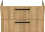 IDEAL STANDARD i.life B Möbelwaschtischunterschrank 1000 mm Weiß Matt, 2 Auszüge, Siphon links