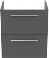 Ideal Standard i.life A Waschtischunterschrank 580 mm, 2 Auszüge, Weiß matt