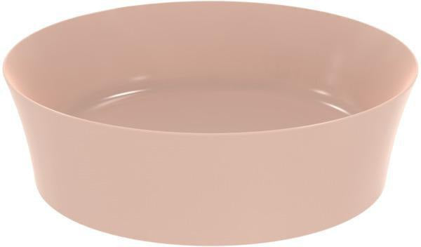 Ideal Standard Ipalyss Aufsatzwaschtisch 400x400mm Seidenweiß ohne Hahnloch ohne Überlauf