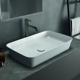 IDEAL STANDARD Ipalyss Schale 650x400x120 mm Seidenweiß – Aufsatzwaschtisch ohne Hahnloch & Überlauf