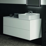 IDEAL STANDARD Waschtischunterschrank Conca, 1202 mm, 2 Auszüge, Eiche geflammt, Push-Open