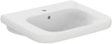 Ideal Standard Contour 21 Waschtisch 650x555mm, 1 Hahnloch, mit Überlauf, unterfahrbar, Weiß