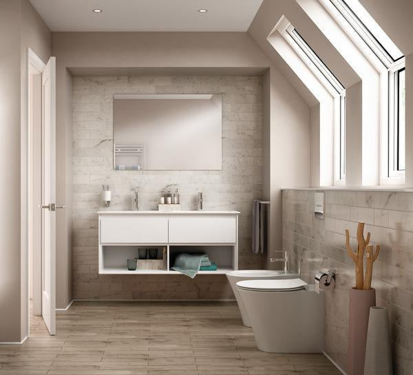 Ideal Standard Stand-Tiefspül-WC Connect Air 360x545x400mm AquaBlade Weiß