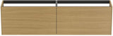 Ideal Standard Conca Waschtischunterschrank 1985 mm, 2 Auszüge, Anthrazit, wandhängend, ohne Platte