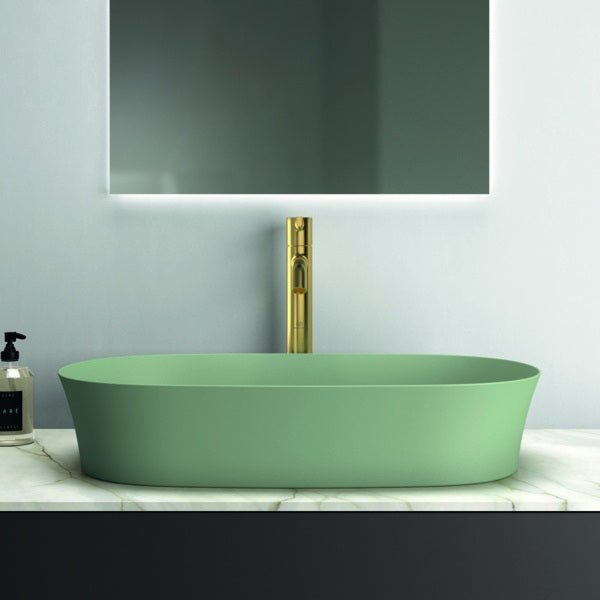 Ideal Standard Ipalyss Aufsatzschale 600x380x120 mm Seidenweiß ohne Hahnloch und Überlauf