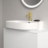 IDEAL STANDARD Aufsatzwaschtisch Linda-X 600x500mm, 1 Hahnloch, mit Überlauf, weiß