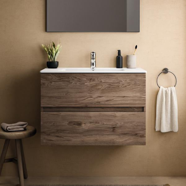 IDEAL STANDARD MWT-Unterschrank Eurovit+ 800 mm mit 2 Auszügen in grau
