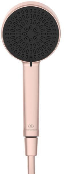 Ideal Standard Duschsystem Ceratwist Alu+ mit 2 Ablagen, Kopf- und Handbrause, Aluminium