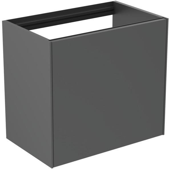 Ideal Standard Conca WT-Unterschrank 600 mm, 1 Auszug, Push-Open, ohne Platte, Weiß