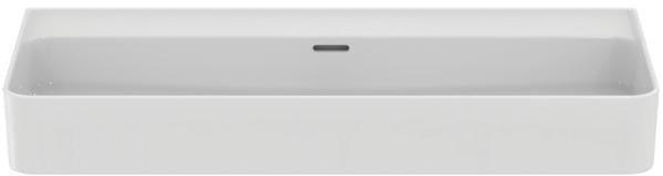 Ideal Standard Waschtisch Strada II 1000x430mm geschliffen ohne Hahnloch mit Überlauf Weiß