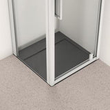 Ideal Standard Ultra Flat S i.life Quadrat-Brausewanne 700x700x30 mm Carraraweiß – Mineralguss mit Rutschhemmung