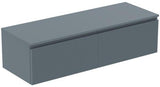 Ideal Standard Finesse Waschtischunterschrank 1402 mm mit 2 Softclose-Auszügen in Greige matt