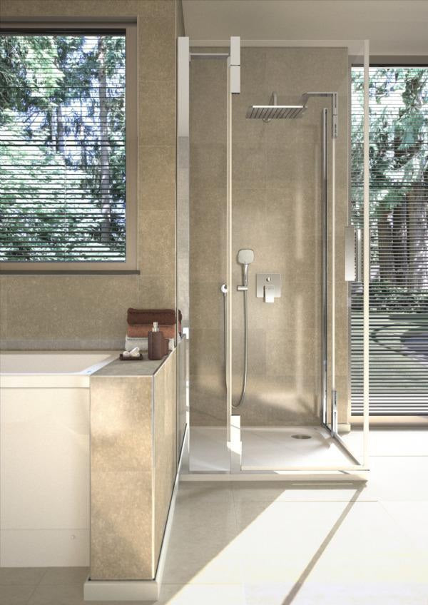IDEAL STANDARD Quadrat-Brausewanne Ultra Light 800x800x45mm in Weiß – Sanitär-Acryl, flacher Einbau