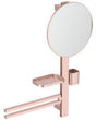 Ideal Standard Alu+ Accessoires-Kombi M700 mit Kosmetikspiegel 328 mm in Rosé – Beauty Bar