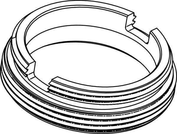 IDEAL STANDARD Gewindering M41x1.5/M38x1.5 – Passgenaues Ersatzteil für Armaturen