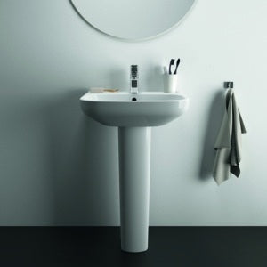 IDEAL STANDARD i.life A Waschtisch 500x440mm Weiß mit 1 Hahnloch und Überlauf